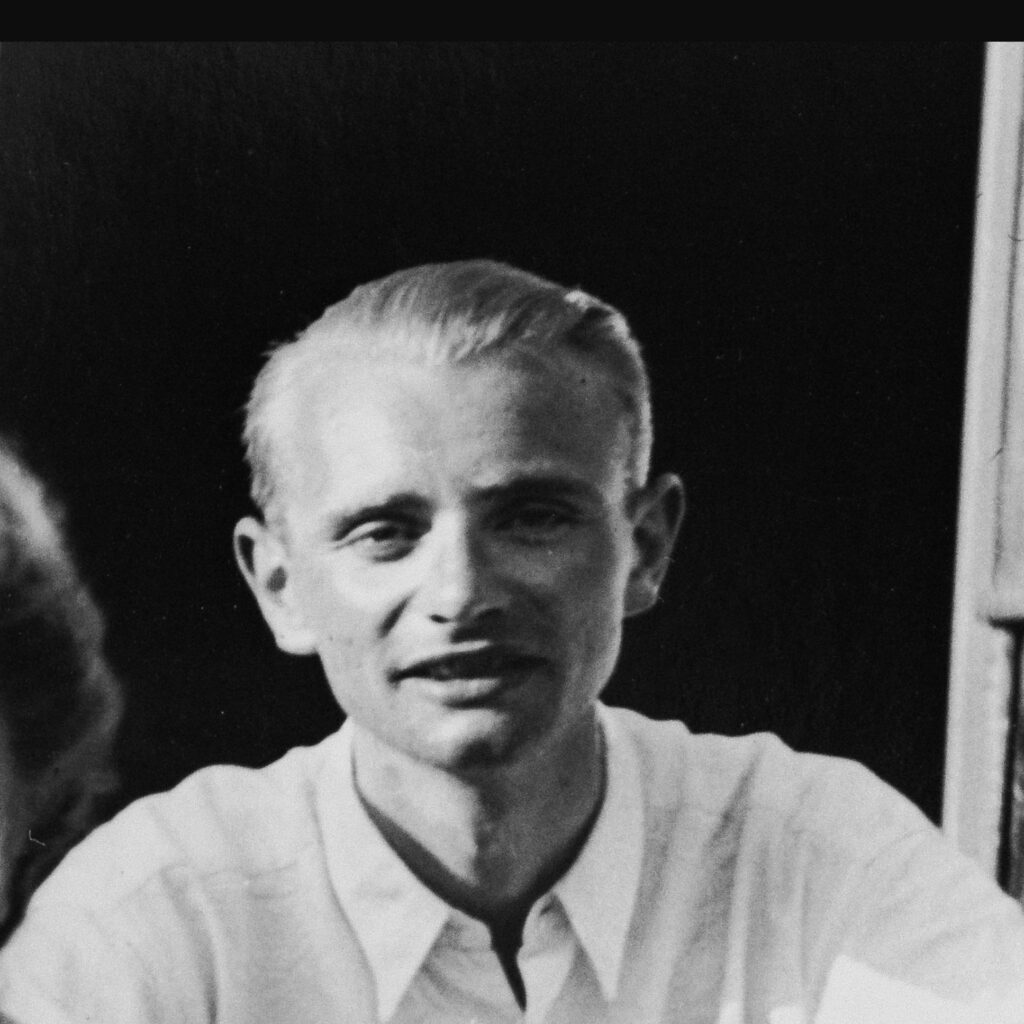 Portrett av Alf Gundersen, grunnleggeren av byrået Alf Gundersen