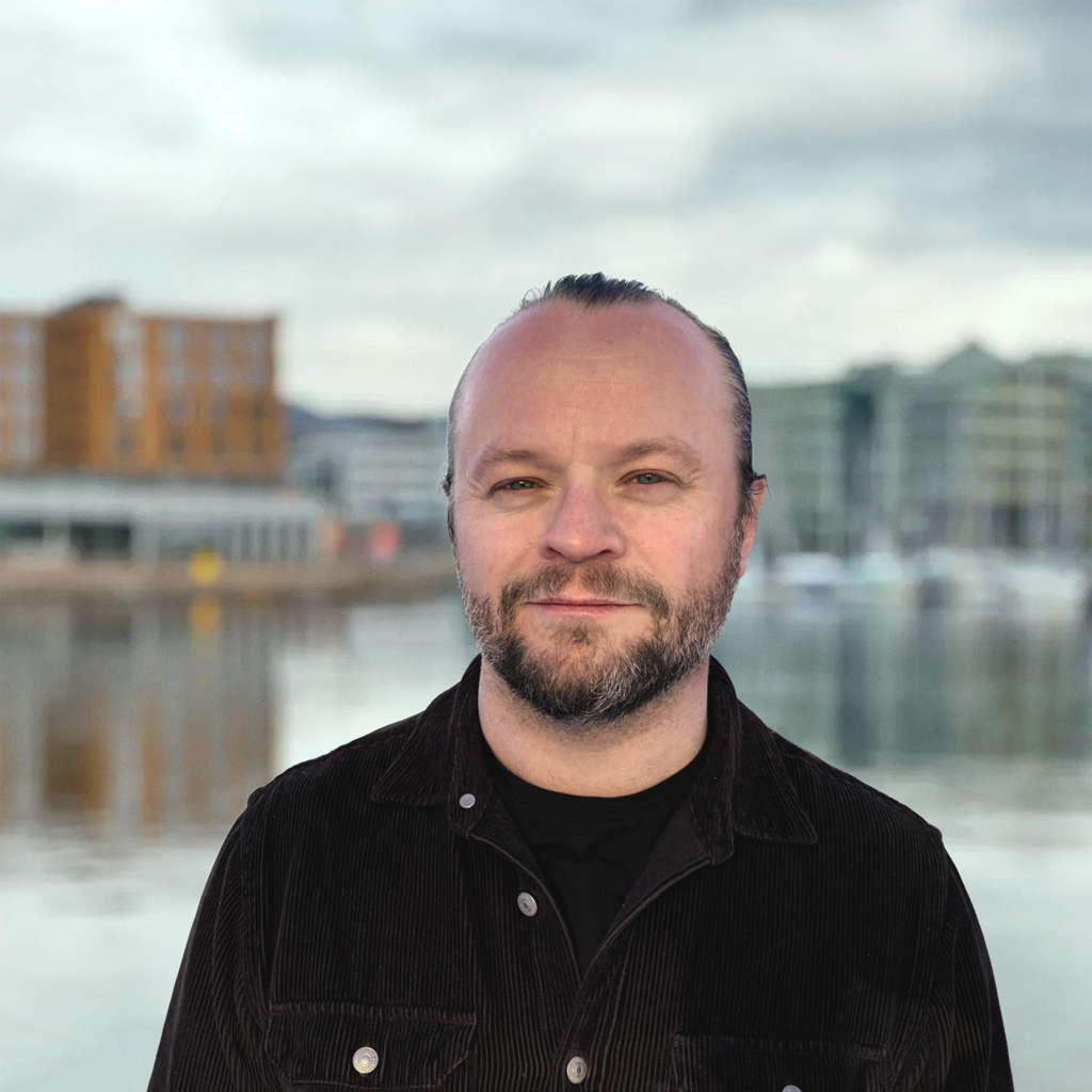 Bilde av AD og kreatør Olav Iversen i AG – AlfGundersen